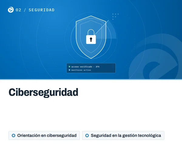 Ciberseguridad: Orientación en ciberseguridad, Seguridad en la gestión tecnológica